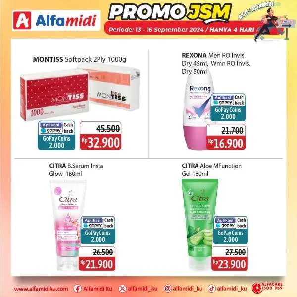 Promo JSM Alfamidi Periode 13-16 September 2024