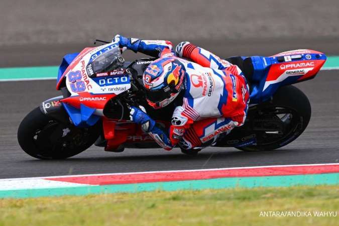 Pebalap Pramac Racing Jorge Martin Jawara Sprint Race MotoGP Indonesia 2023 