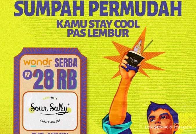 Deretan Promo Sumpah Pemuda 2024 Serba Rp 28.000 di Wondr by BNI, Berakhir Hari Ini