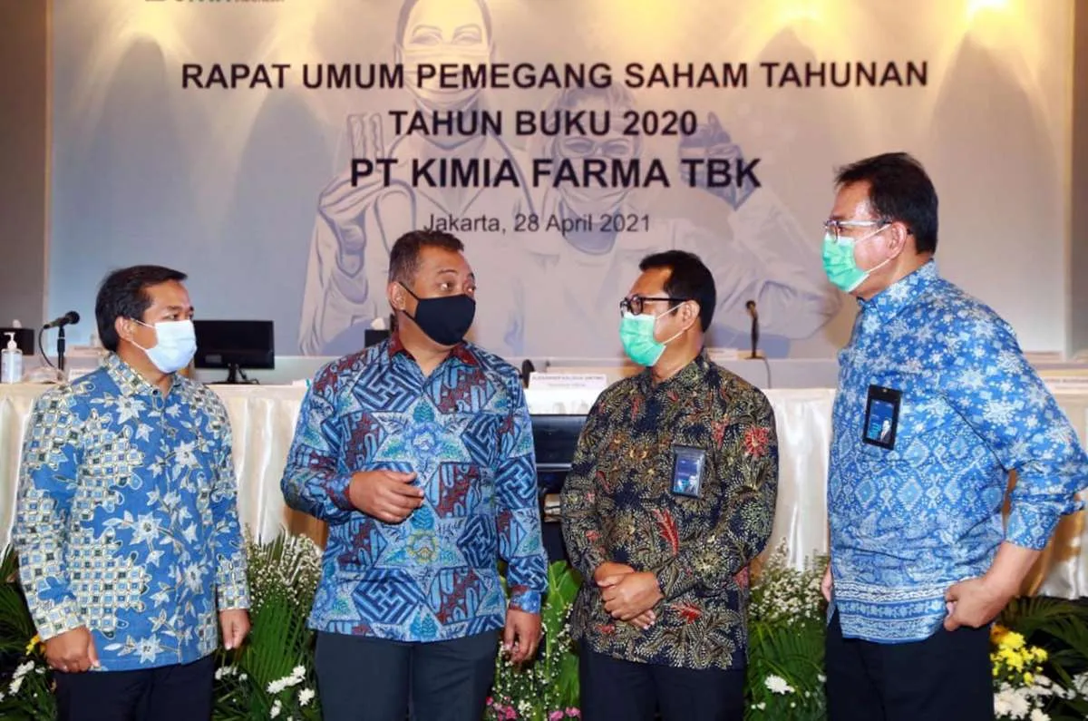 Laba anjlok 33,90% di kuartal I 2021, ini penjelasan manajemen Kimia Farma (KAEF)