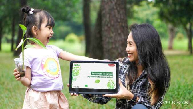 Telkomsel Jaga Bumi Peringati Hari BumiSedunia,Ajak Pelanggan Ciptakan Jejak Kebaikan
