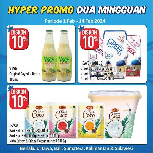 Promo Hypermart Dua Mingguan Periode 1-14 Februari 2024