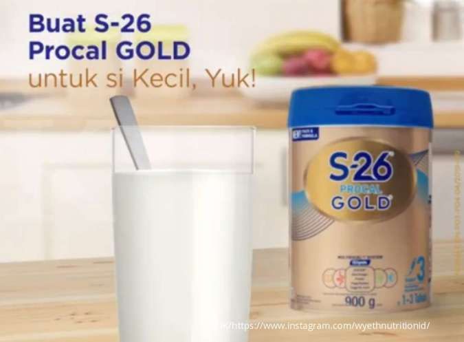 Wyeth Nutrition luncurkan S-26 Procal Gold, susu pertumbuhan anak