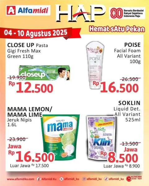 Promo Alfamidi Hemat Satu Pekan Periode 4-10 Agustus 202