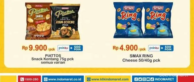 Promo Indomaret Tambah Rp 2.000 Dapat 2 Pcs