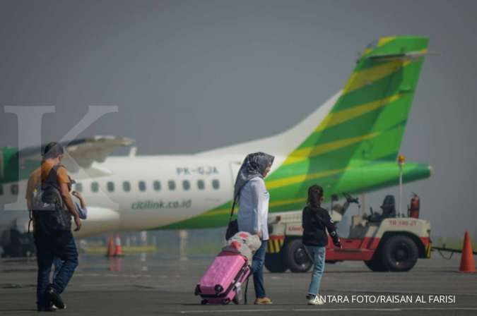 Begini dampak wabah virus corona terhadap penerbangan Citilink Indonesia