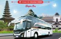 Sinar Jaya Hadirkan Sleeper Bus Bandung-Bali, Cek Jadwal & Fasilitasnya