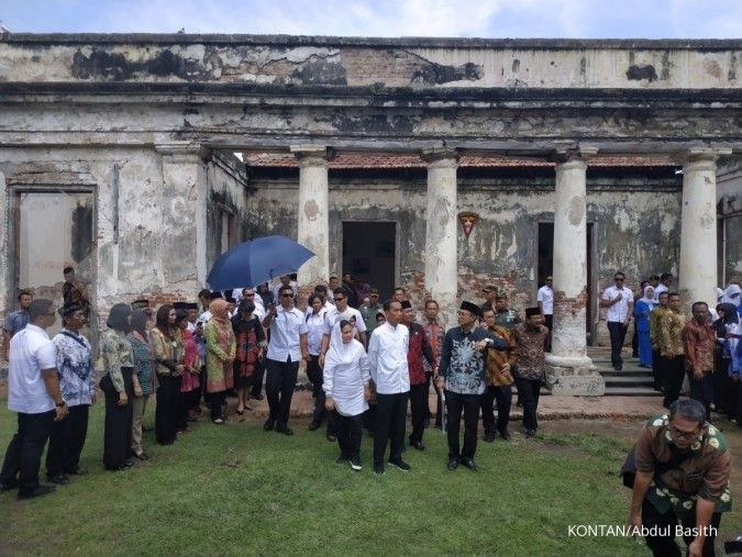 Jokowi minta kementerian PUPR renovasi benteng Van Den Bosch di Ngawi