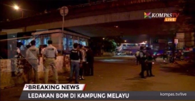 Kapolda Metro Jaya tiba di lokasi ledakan