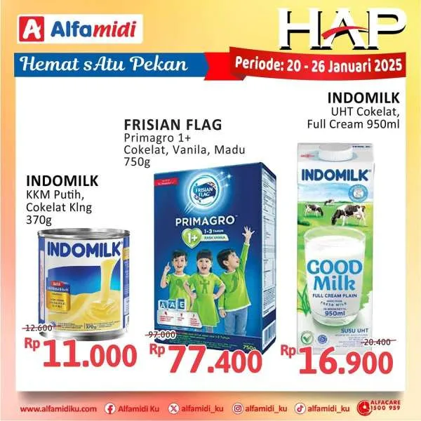 Promo Alfamidi Hemat Satu Pekan Periode 20-22 Januari 2025