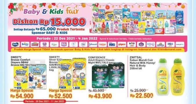 Promo Indomaret Super Hemat Mingguan Terbaru 29 Desember 2021-4 Januari 2022