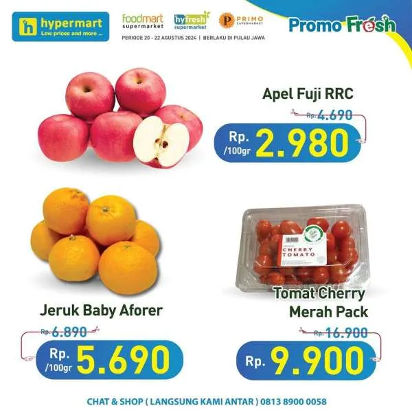 Promo Hypermart Hyper Diskon Weekday Periode 20-22 Agustus 2024