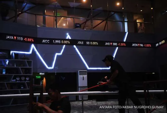 IDX Composite Strengthens 0.14% to 7,338 in Monday's (18/3) Session I