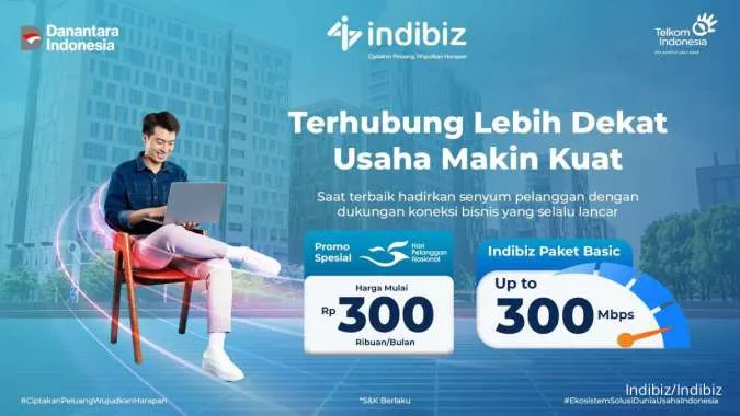Rayakan Hari Pelanggan, Indibiz Tawarkan Internet Mulai Rp300 Ribuan