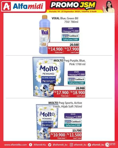 Promo JSM Alfamidi Periode 19-21 September 2025