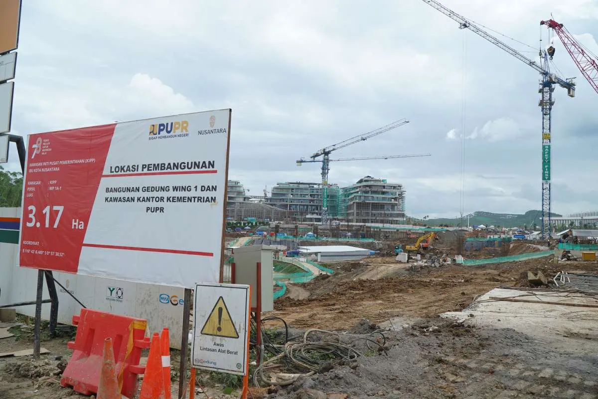 Pembangunan Kantor Pemerintahan IKN Tahap I Capai 96%, Siapa yang Hampir Selesai?