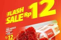 Hari Terakhir Promo Flash Sale Richeese Factory, Combo Fire Wings Whole Cuma Rp 12