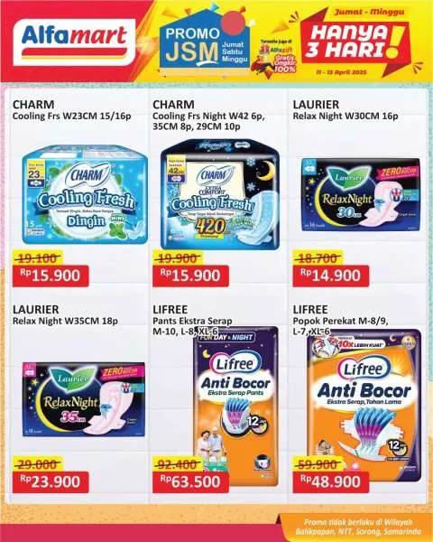 Promo JSM Alfamart Periode 11-13 April 2025