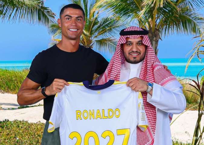 Teken Kontrak Baru di Al-Nassr, Cristiano Ronaldo Terima Rp 10,9 Miliar per Hari