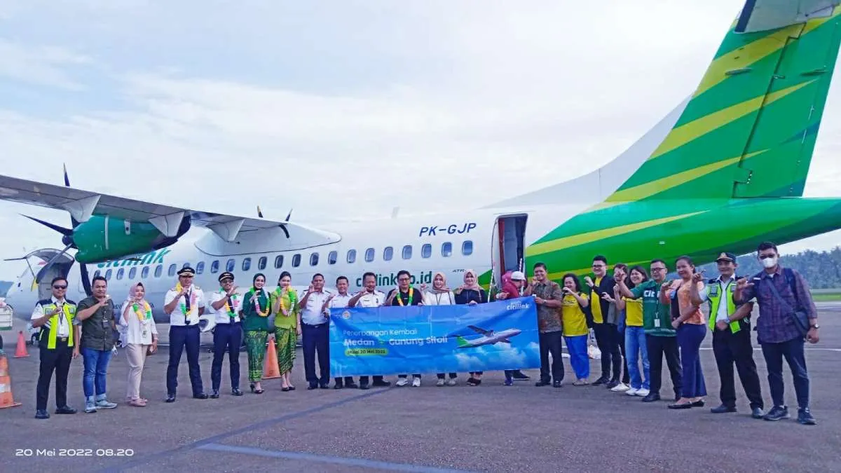 Perkuat Konektivitas di Barat Indonesia, Citilink Tambah Tiga Rute dari Medan  