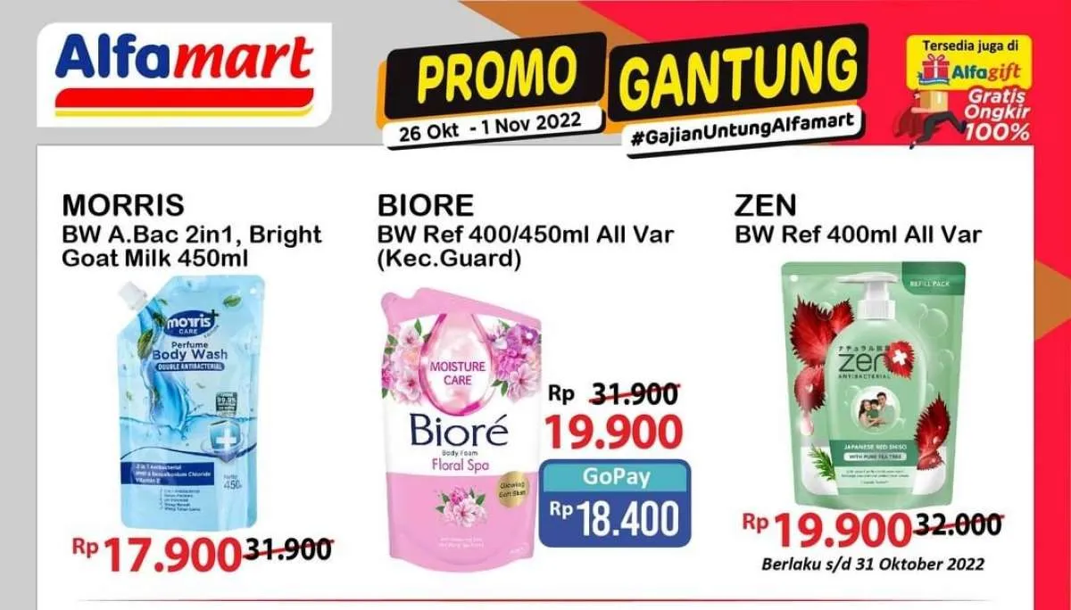 Berakhir Besok (1/11), Cek dan Manfaatkan Promo Alfamart Gajian Untung Hari Ini