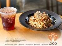 Promo J.CO Buy 1 Get 1 Berakhir Hari Ini! Beli Spaghetti Gratis Minuman