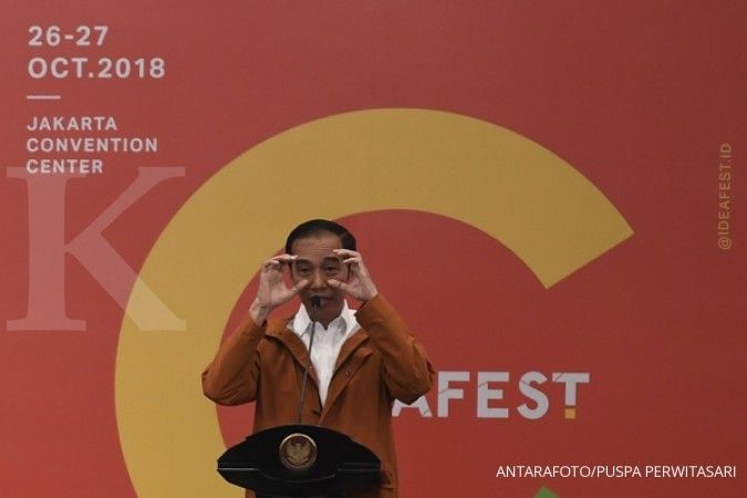 Presiden Jokowi: Politikus yang sering menakut-nakuti rakyat itu politikus genderuwo