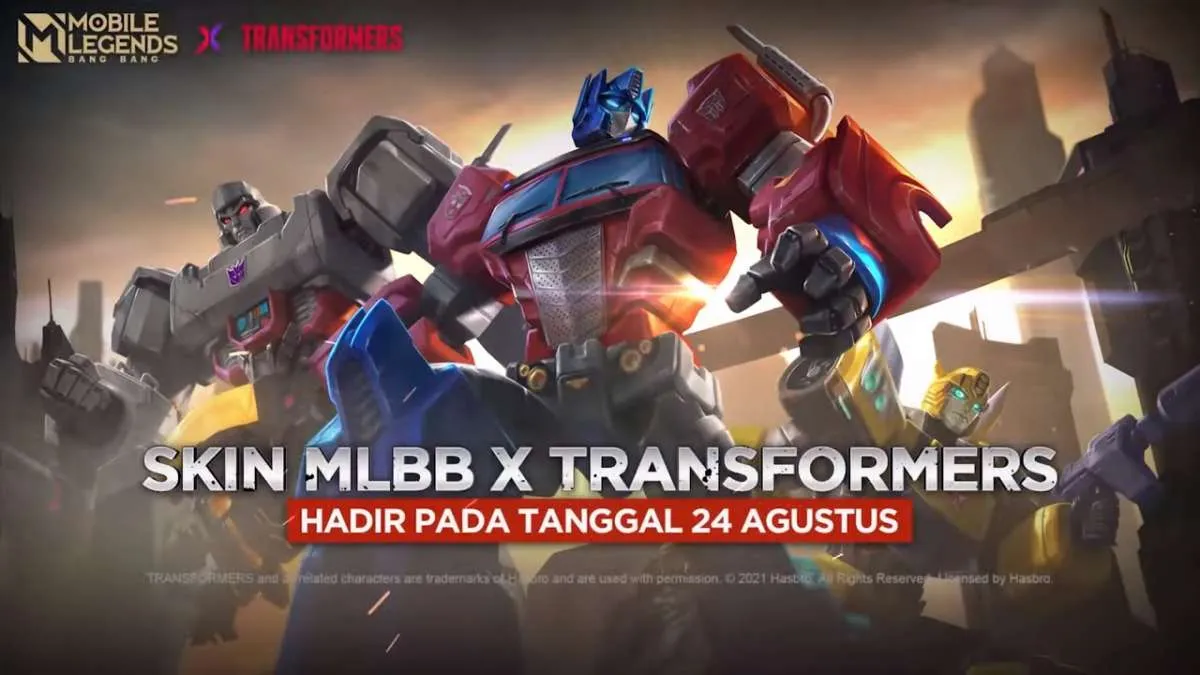 Event MLBB X Transformers: Jadwal, hadiah, dan skin kolaborasi