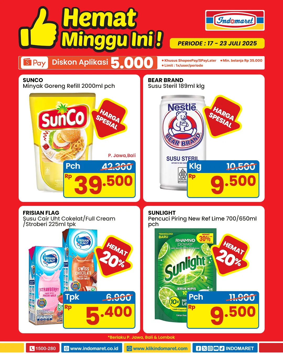 Promo Indomaret 17-23 Juli 2025 Hemat Minggu Ini