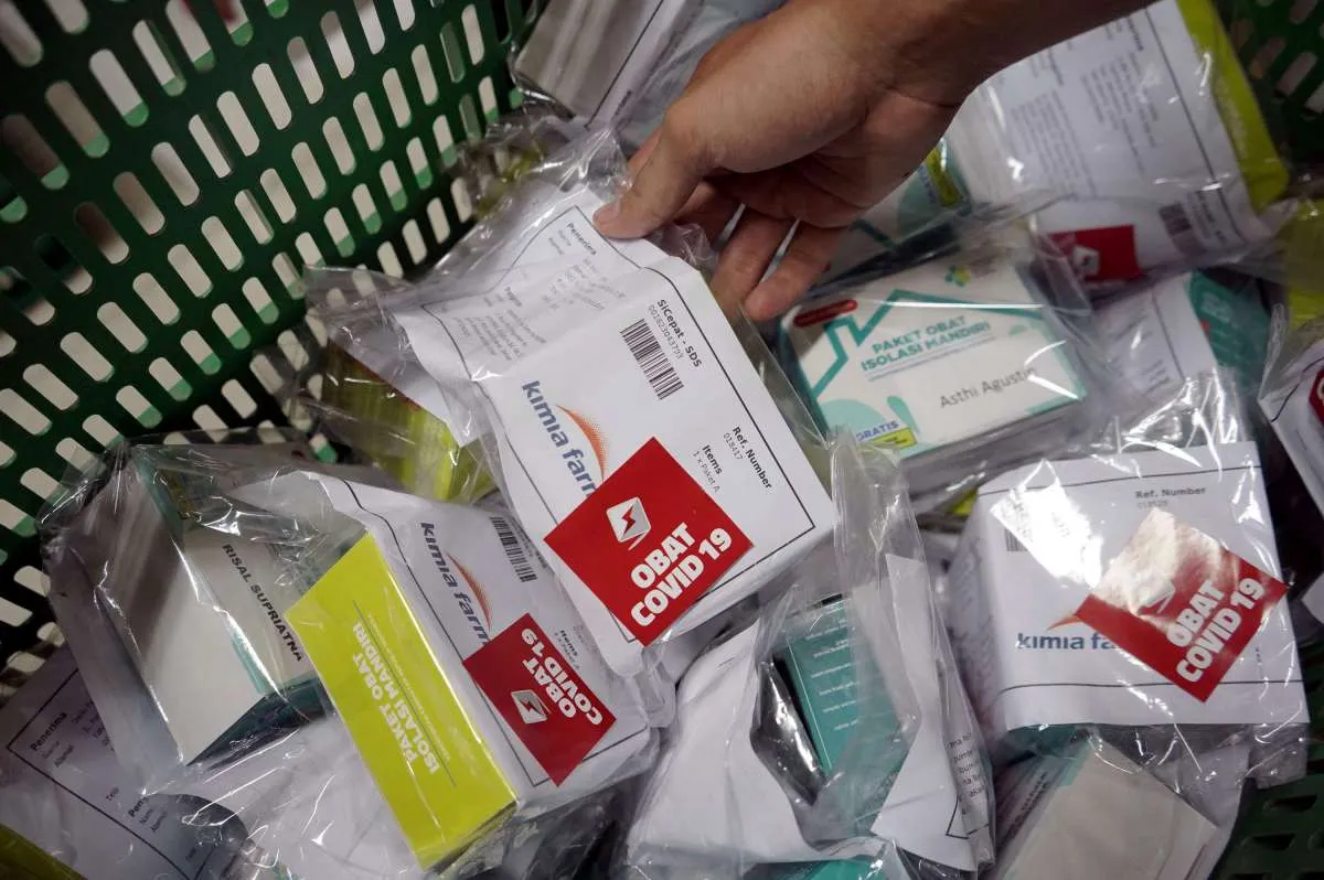 Ini cara mendapatkan paket obat gratis untuk pasien isolasi mandiri 