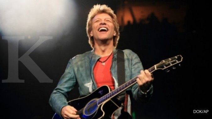 Bon Jovi tiba di Jakarta, see you Friday!