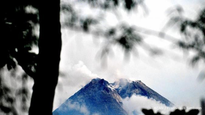 Magelang diterpa hujan debu Gunung Merapi