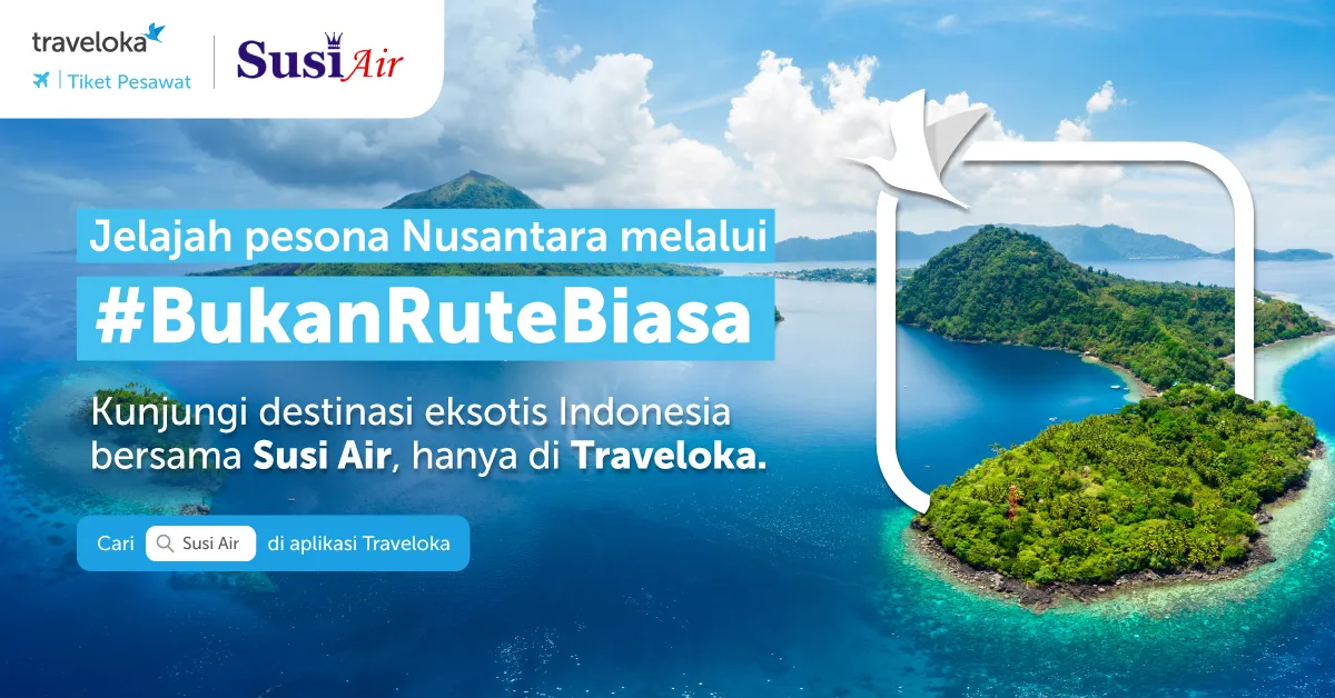 Memesan tiket Susi Air kini lebih mudah di Traveloka