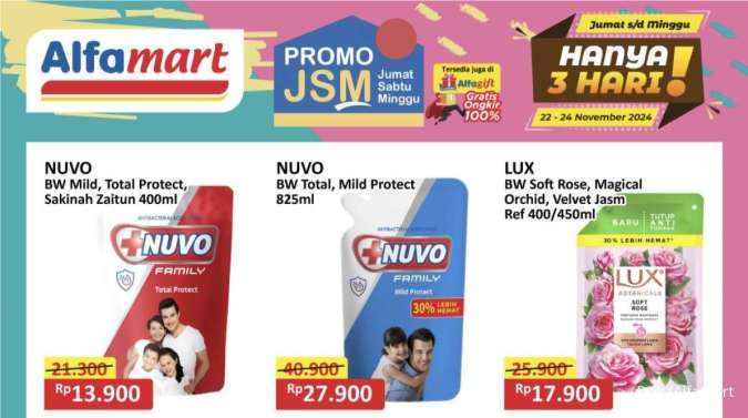 Katalog Promo JSM Alfamart Terbaru Periode 22-24 November 2024, Cek di Sini!