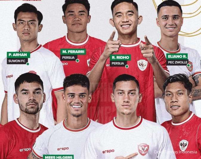 Garuda Calling! Ini 27 Pemain Timnas untuk Kualifikasi Piala Dunia 2026 Ronde 3