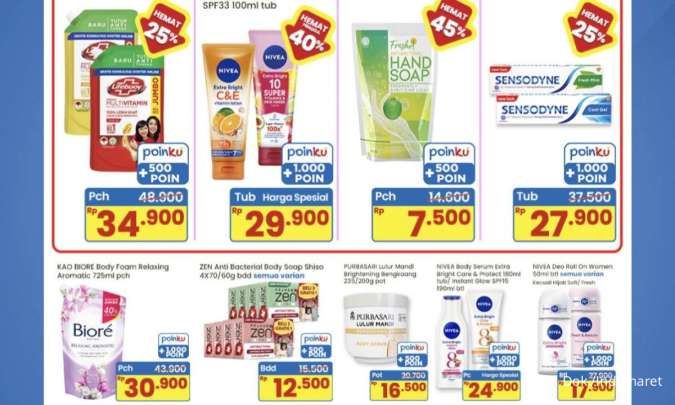 Promo Indomaret Super Hemat s/d 25 Juni 2025, Produk Body Care Diskon hingga 45%