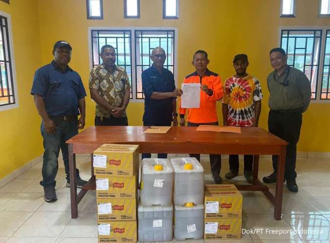 Freeport Beri Bantuan Bahan Makanan untuk Korban Banjir & Longsor Distrik Tembagapura