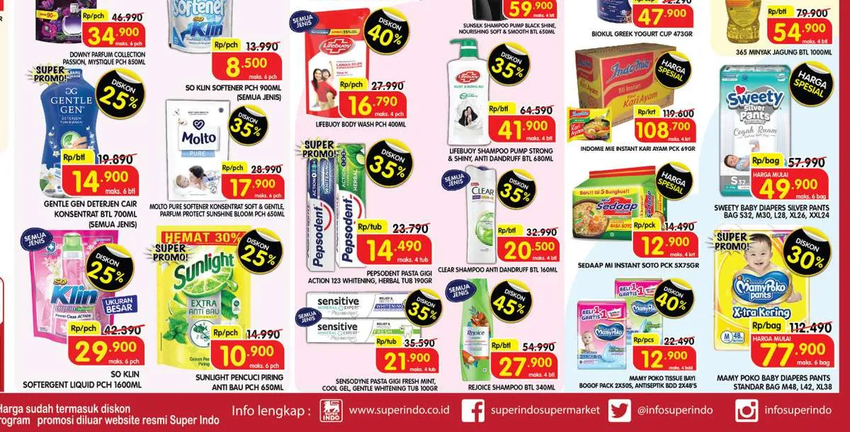 Promo Superindo Selasa 4 Juli 2023, Diskon Besar Sampai 45% Selama 4 Hari