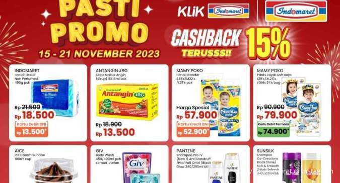 Promo JSM Indomaret Terbaru 18 November 2023, Popok Mamy Poko Harga Spesial