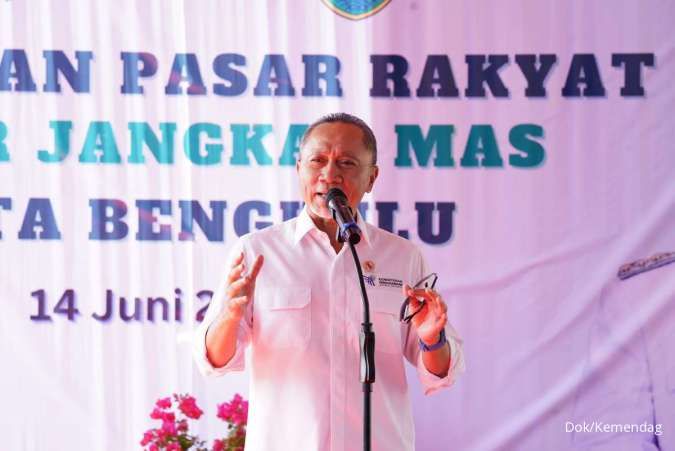 Mendag Zulkifli Hasan Resmikan Pasar di Bengkulu, Pasar Rakyat Penggerak Ekonomi