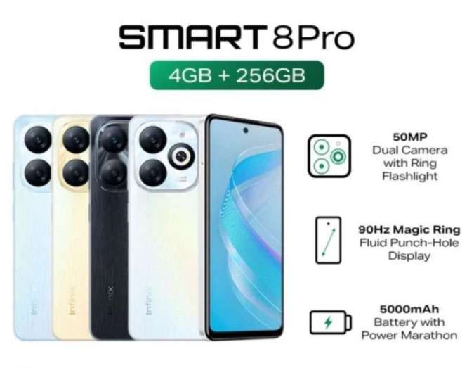 Spesifikasi & Harga Infinix Smart 8 Pro, Update Juli 2025