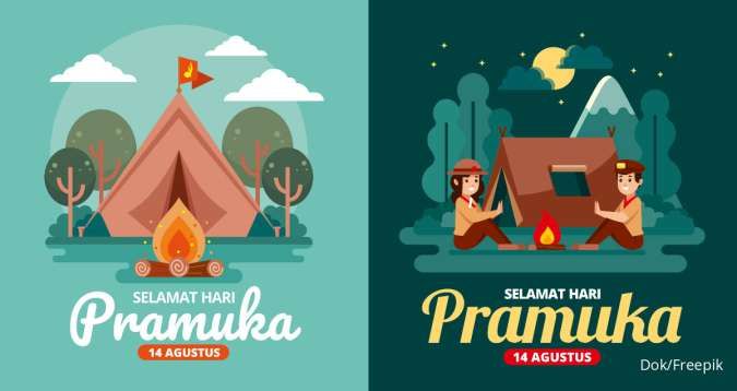 Kumpulan Twibbon Hari Pramuka ke-63 Tahun yang Terbaru dan Kekinian