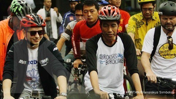 Jokowi minta mal untuk sediakan parkir sepeda