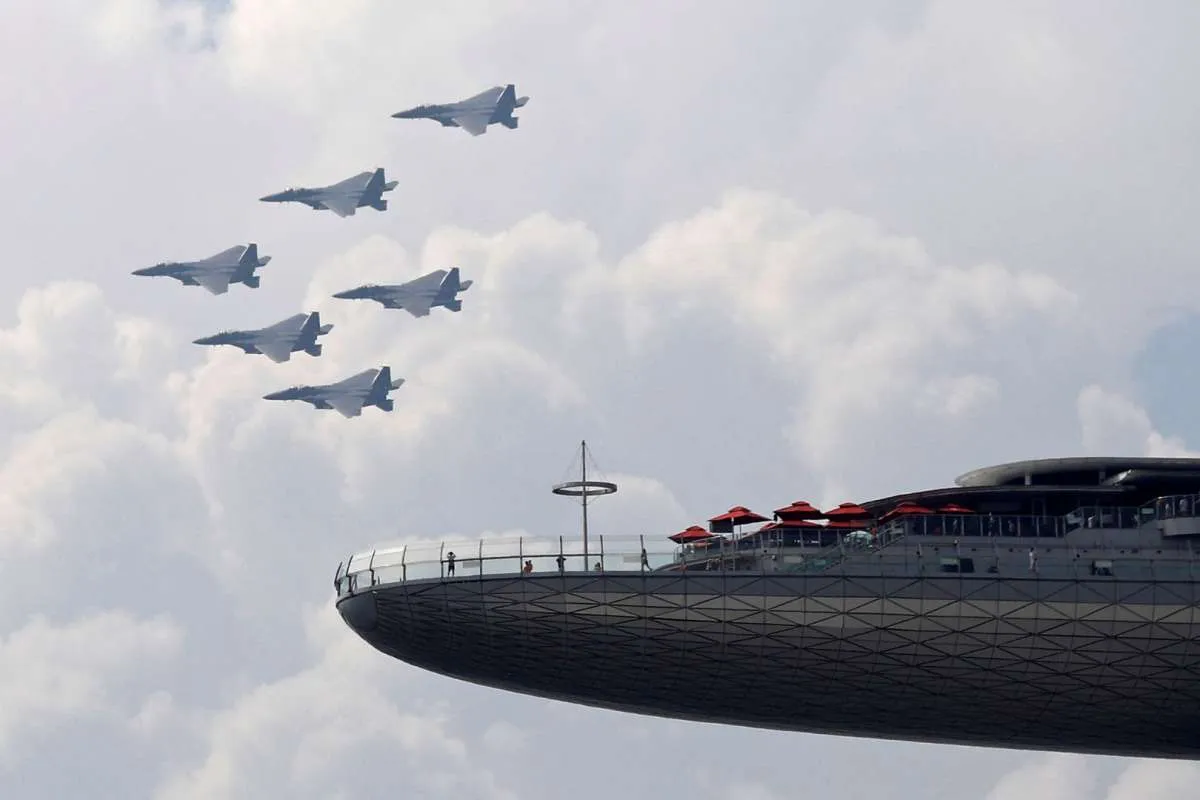 Helikopter Polisi Malaysia masuk perbatasan, Singapura kirim jet tempur F-16