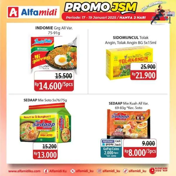 Promo JSM Alfamidi Periode 17-19 Januari 2025