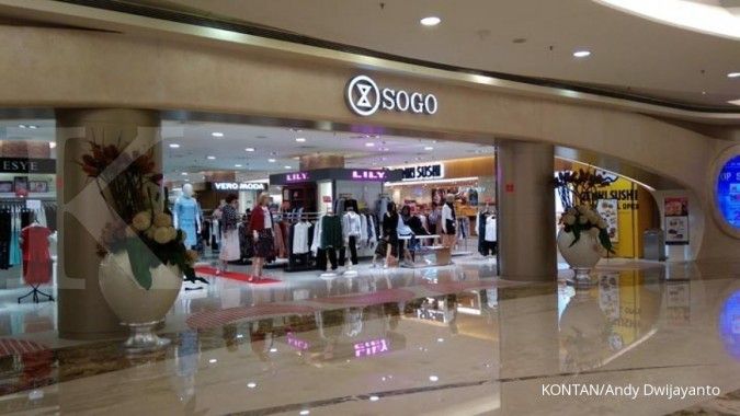 SOGO Targetkan Penjualan Naik 10% Tahun Ini
