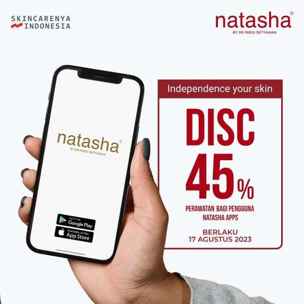 Promo Natasha Merdeka Sale Periode 17 Agustus 2023