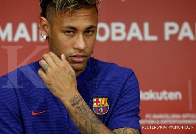 PSG kabarnya buka tawaran ke Barcelona untuk kepulangan Neymar