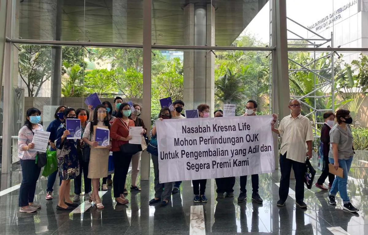 Nasabah pertanyakan alasan force majeure yang dipakai Kresna Life menunda kewajiban