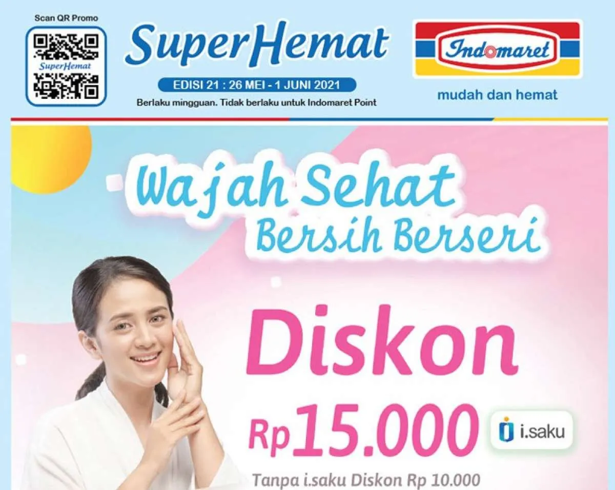 Promo Indomaret mingguan terbaru, diskonan 26 Mei-1 Juni 2021